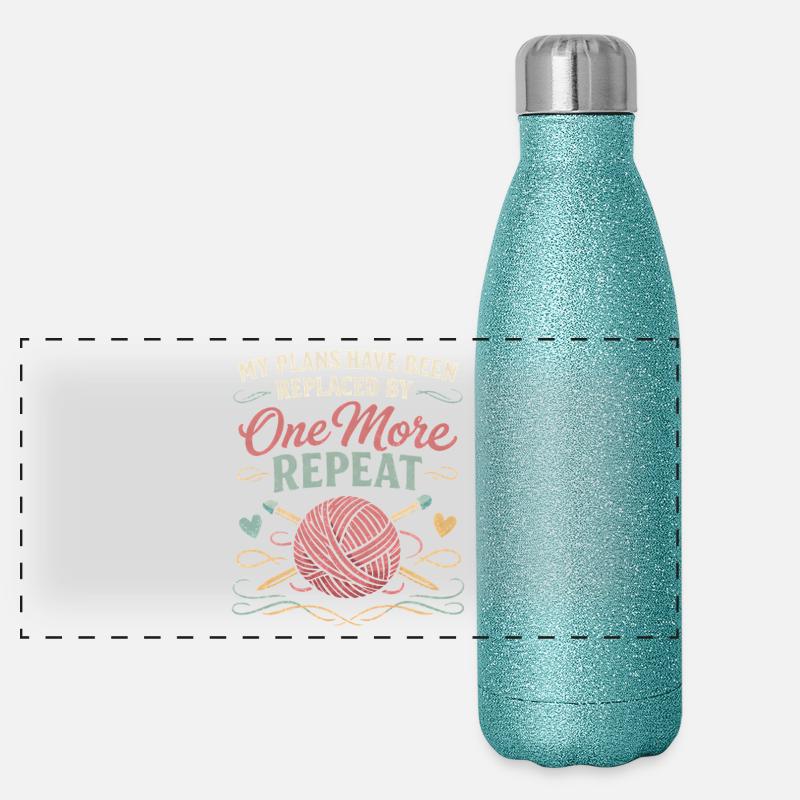 Another report | Knitting Humor Panoramic Glitter Thermal Bottle 500 ml