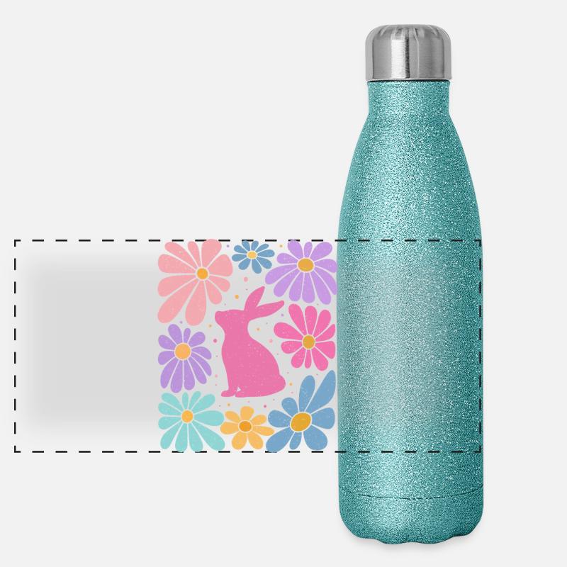 Easter Panoramic Glitter Thermal Bottle 500 ml