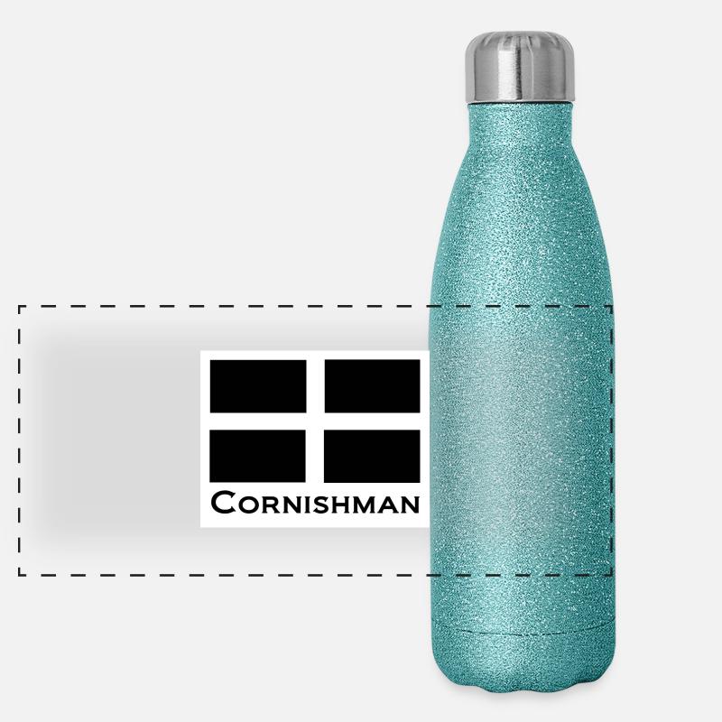 Cornishman Panoramic Glitter Thermal Bottle 500 ml