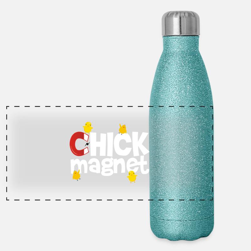 chick magnet Panorama Glitzer Isolierflasche 500 ml