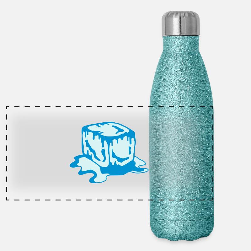 ice cube 2c Panorama Glitzer Isolierflasche 500 ml