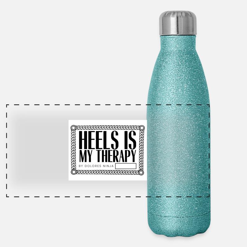 MES CHEMISES THERAPHY page 0002 Gourde isotherme panoramique pailletée 500 ml