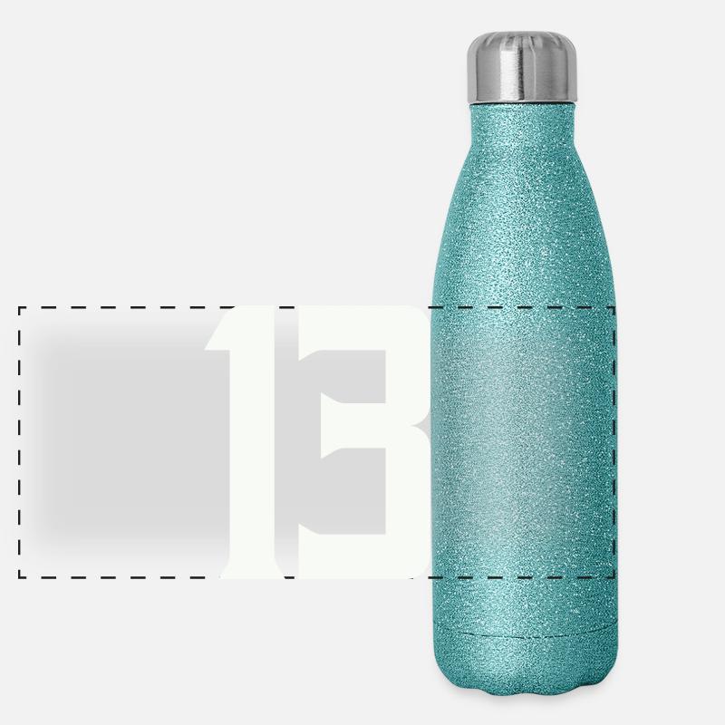 13 Gourde isotherme panoramique pailletée 500 ml