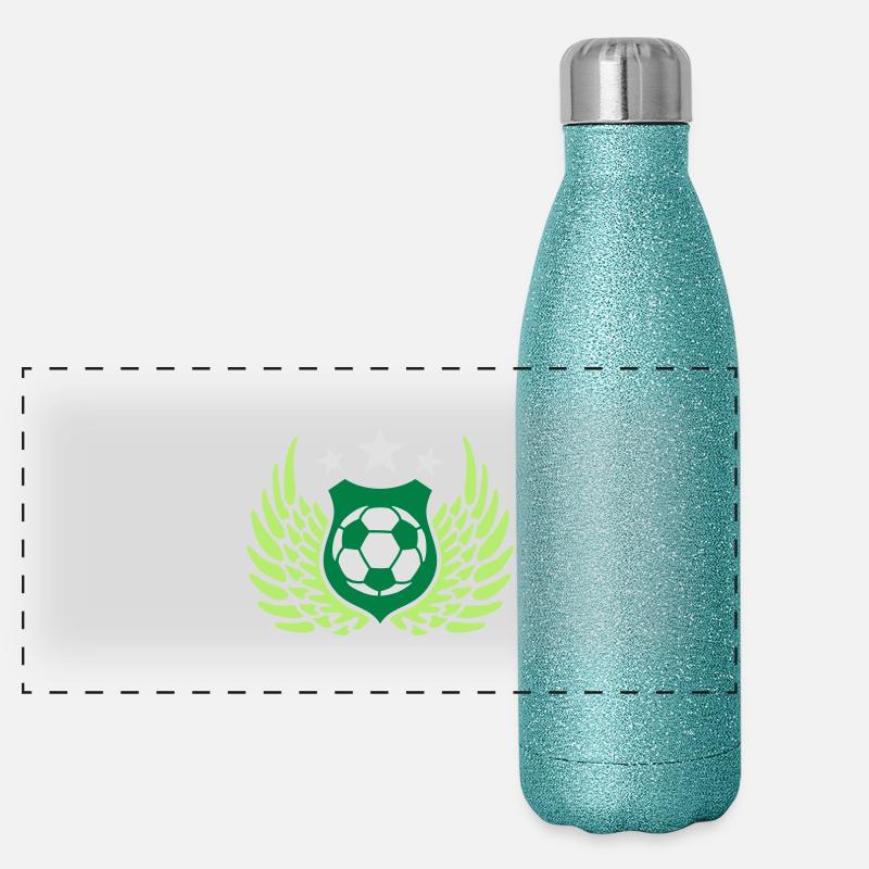 fussball_k_3c Panoramic Glitter Thermal Bottle 500 ml