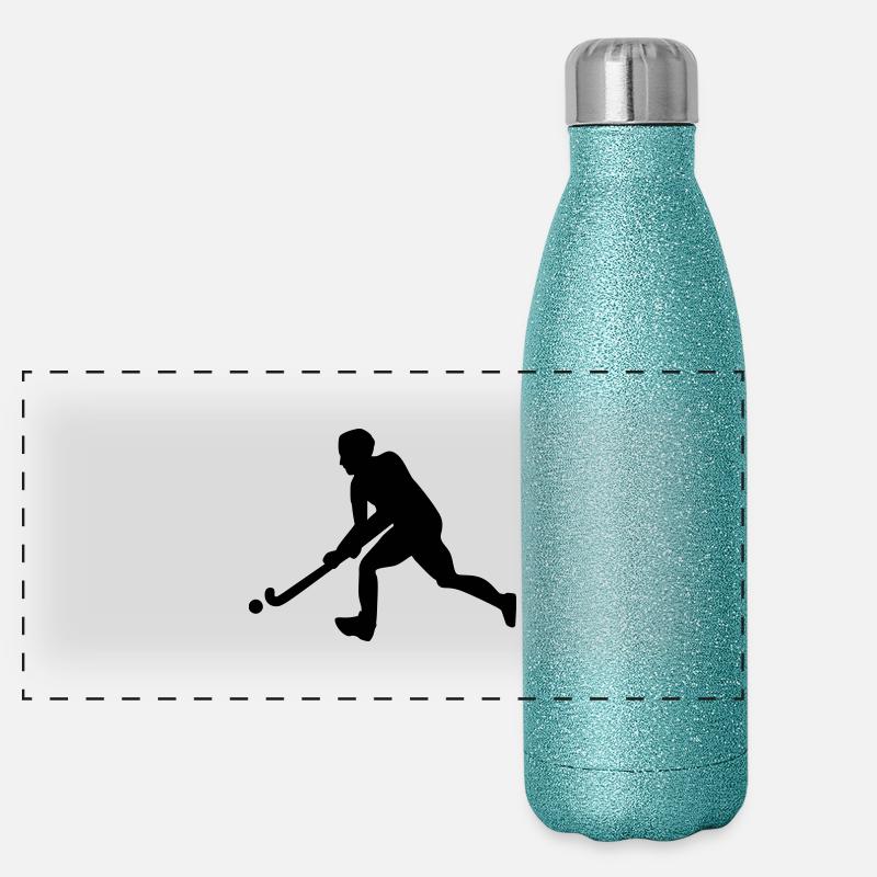 Hockey sur gazon Gourde isotherme panoramique pailletée 500 ml