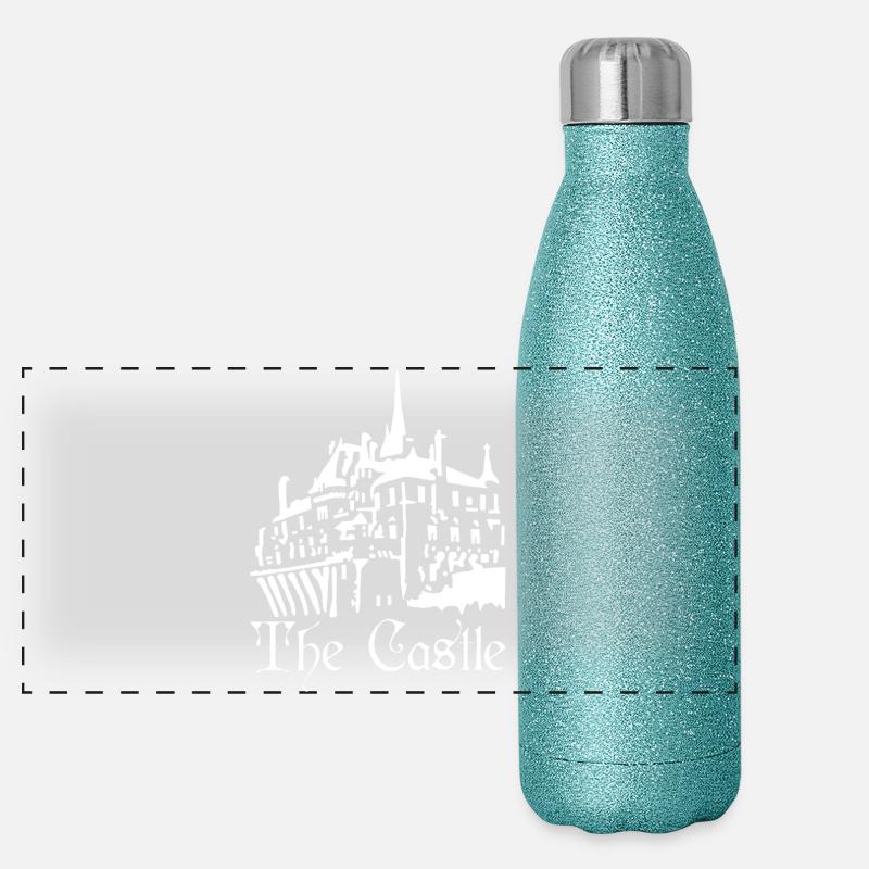 The White Castle Panoramic Glitter Thermal Bottle 500 ml