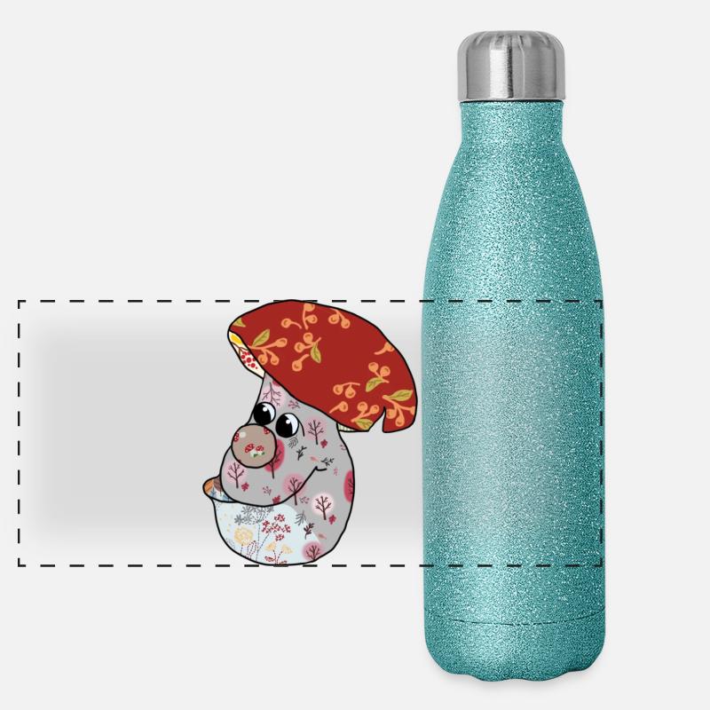 Panorama Glitzer Isolierflasche 500 ml