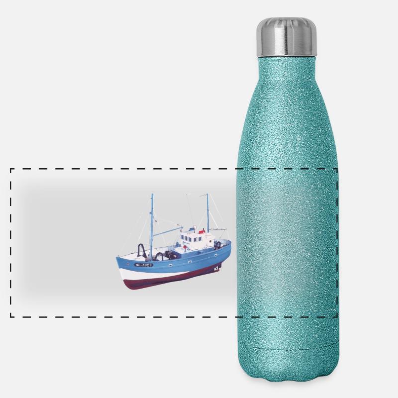 chalutier Panorama Glitzer Isolierflasche 500 ml