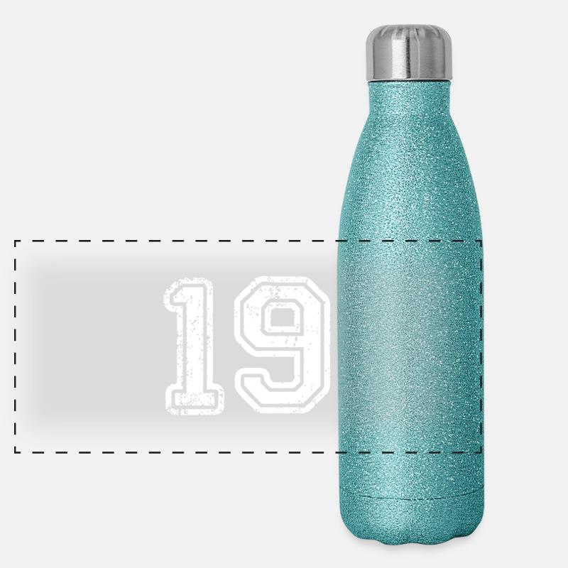 19 Panoramic Glitter Thermal Bottle 500 ml