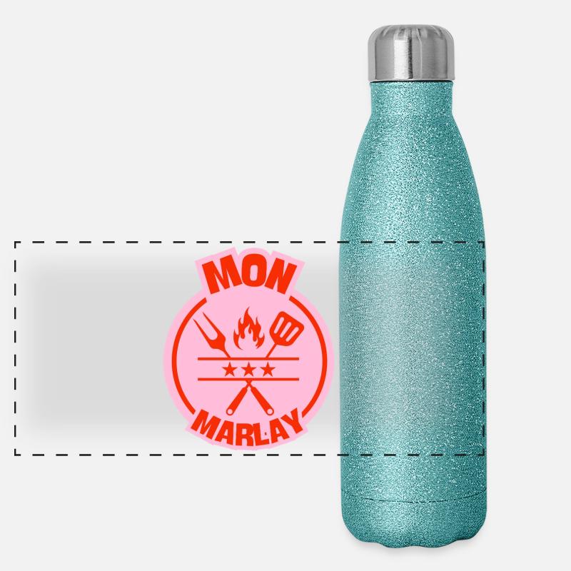 Conception de grille de cuisson pour maman Marlay Gourde isotherme panoramique pailletée 500 ml