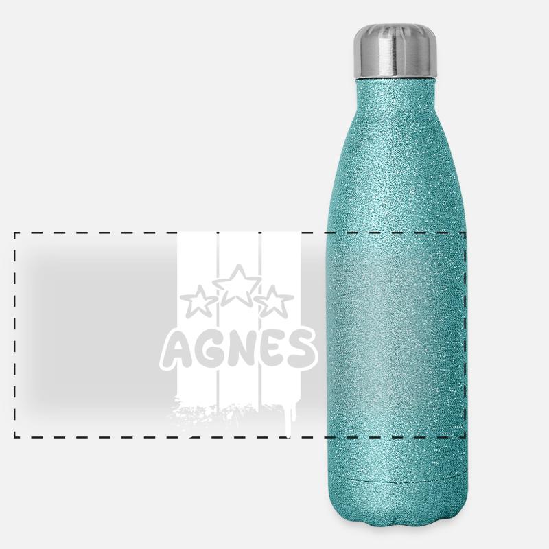 Agnes Panorama Glitzer Isolierflasche 500 ml