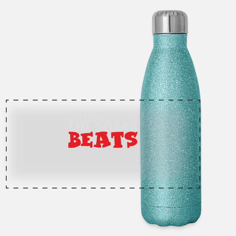 einige Beats kochen Panorama Glitzer Isolierflasche 500 ml