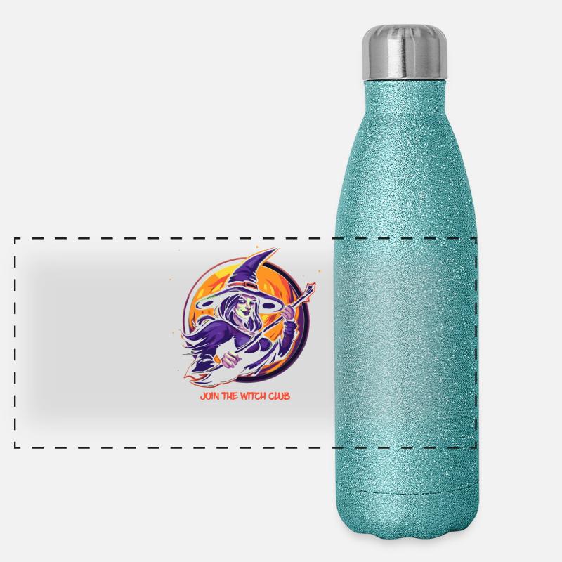 Cool Witch: Join the Witches' Club Panoramic Glitter Thermal Bottle 500 ml
