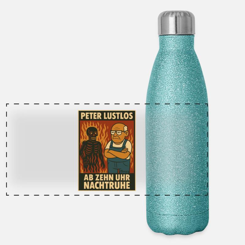 Peter Listless ensures a night's rest from ten Panoramic Glitter Thermal Bottle 500 ml