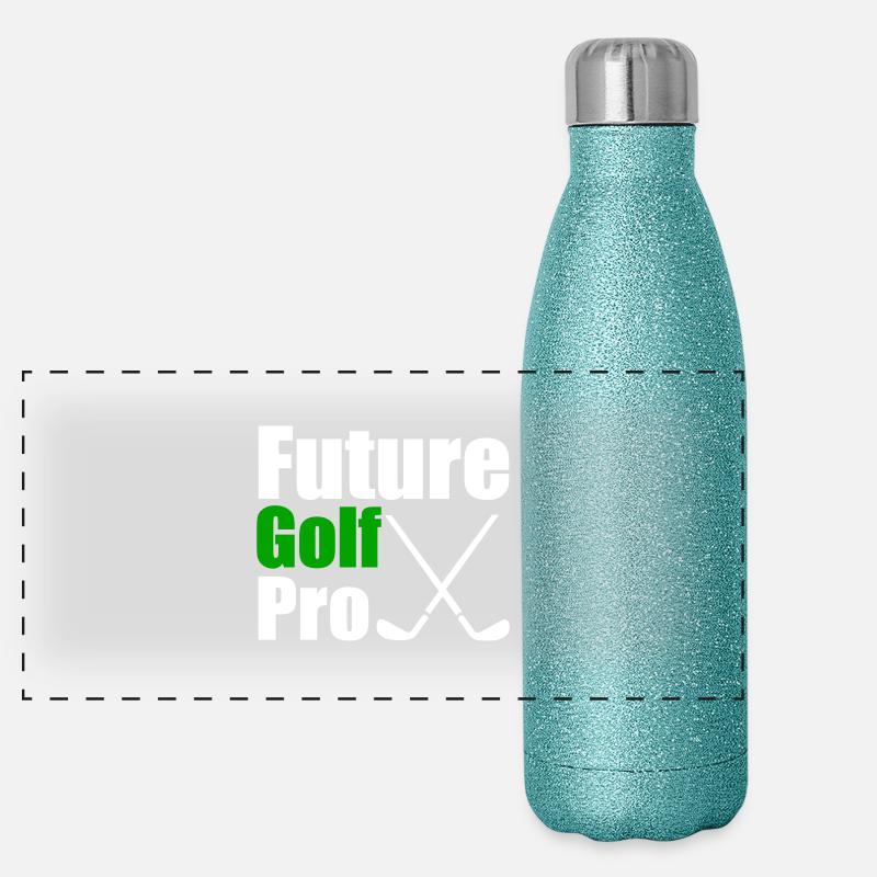 Golfe Gourde isotherme panoramique pailletée 500 ml