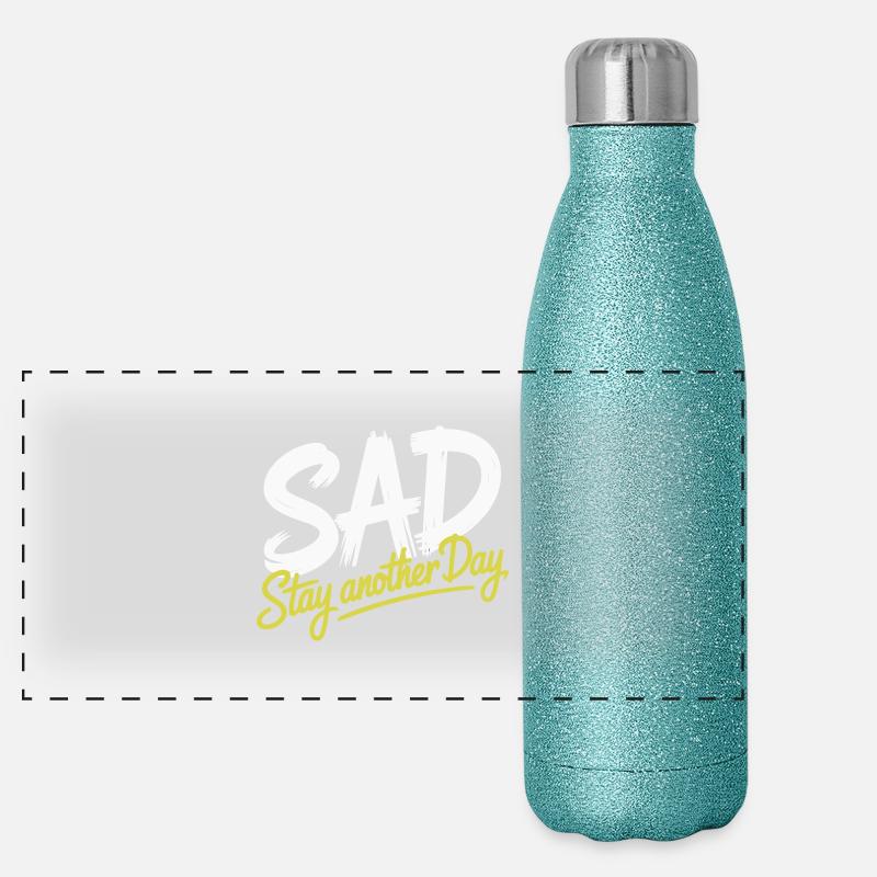 STAY ANOTHER DAY Panoramic Glitter Thermal Bottle 500 ml