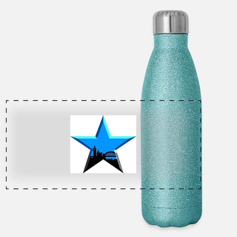 il fullxfull Panoramic Glitter Thermal Bottle 500 ml