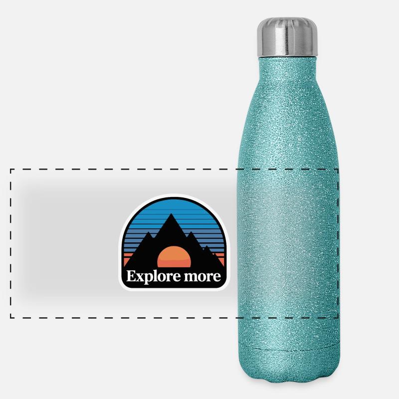 CAP Panoramic Glitter Thermal Bottle 500 ml