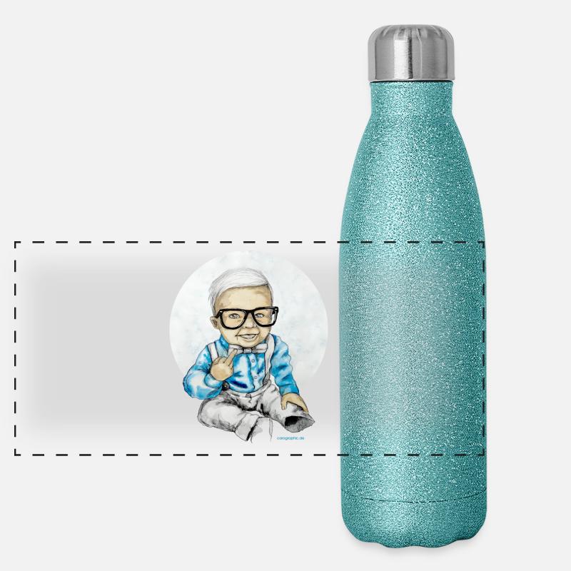 Naughty Boy Gourde isotherme panoramique pailletée 500 ml