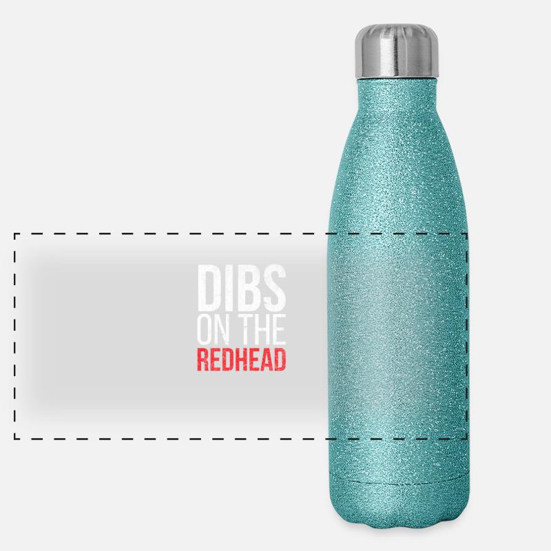Dibs sur la rousse Gourde isotherme panoramique pailletée 500 ml