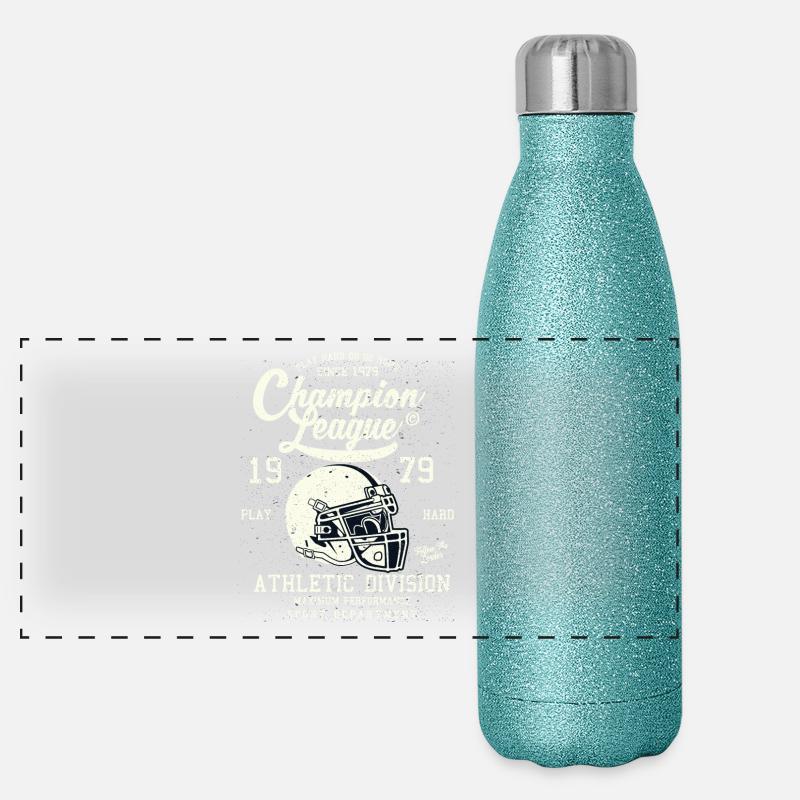Champion League Gourde isotherme panoramique pailletée 500 ml