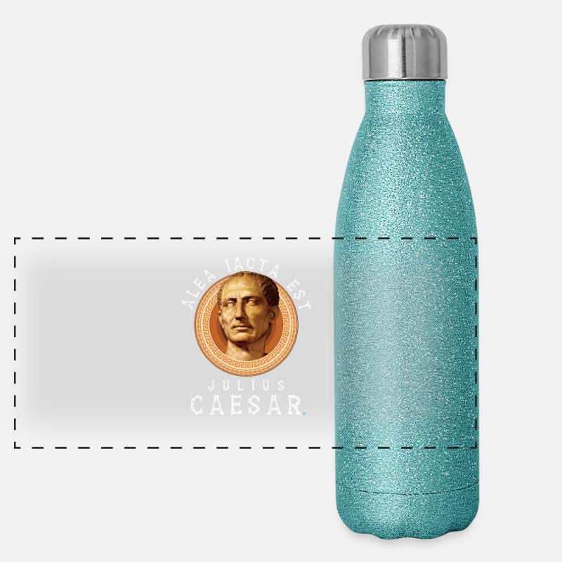 Julius Cäsar Panorama Glitzer Isolierflasche 500 ml