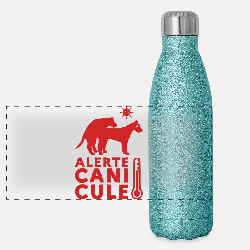 Panorama Glitzer Isolierflasche 500 ml