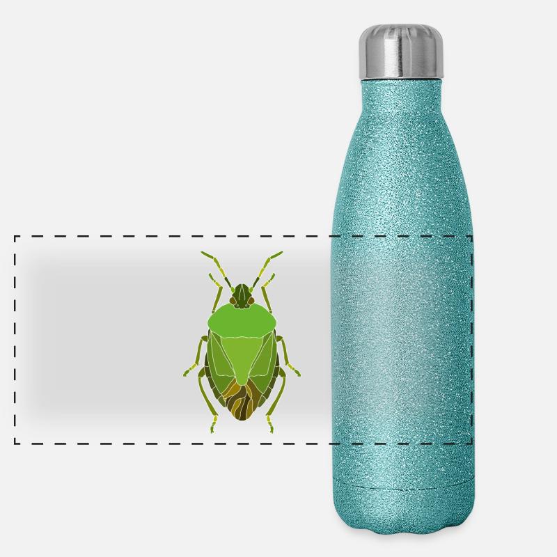 Grand verdage Gourde isotherme panoramique pailletée 500 ml