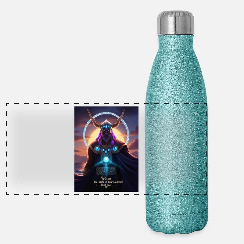 Wotan Panorama Glitzer Isolierflasche 500 ml