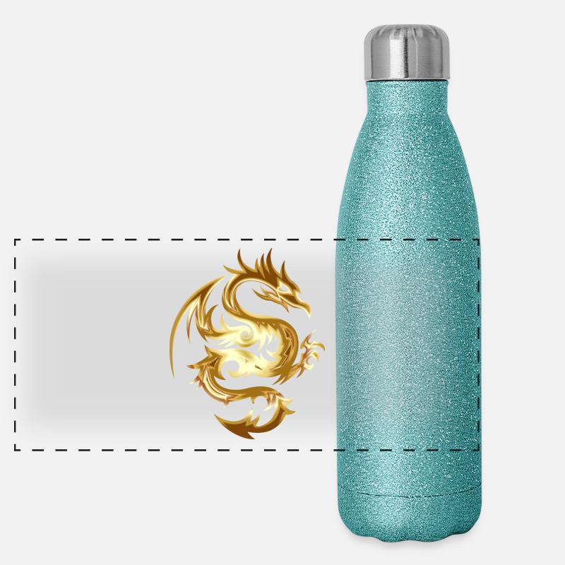 faites-le glisser 137 Gourde isotherme panoramique pailletée 500 ml