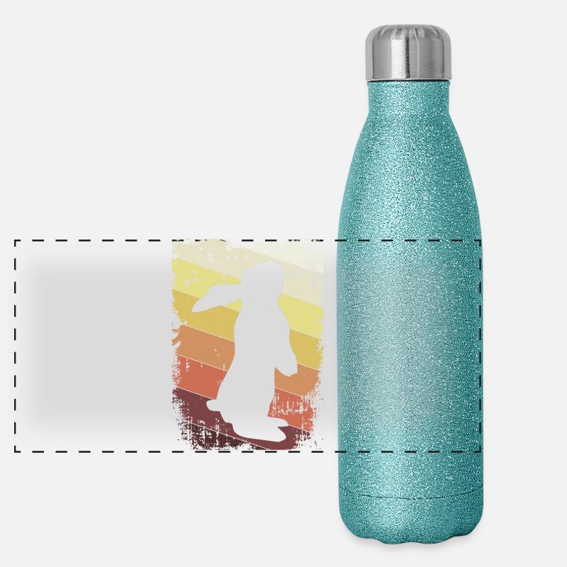 Rabbit Panoramic Glitter Thermal Bottle 500 ml