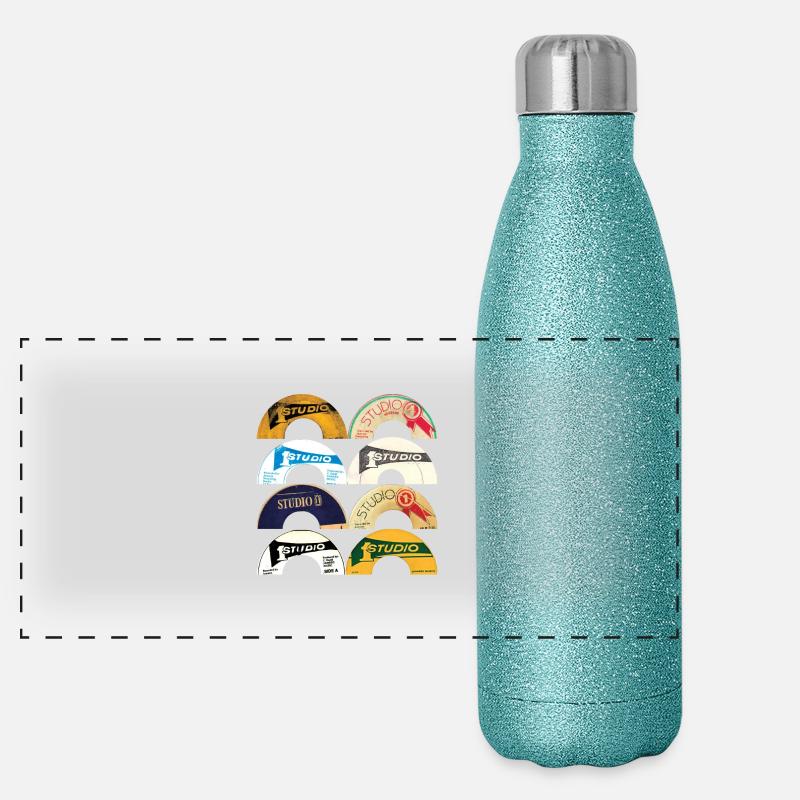 Studio One Reggae T-Shirt Panoramic Glitter Thermal Bottle 500 ml