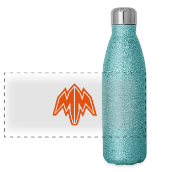 Pedstatt Logo 01 - Panorama Glitzer Isolierflasche 500 ml