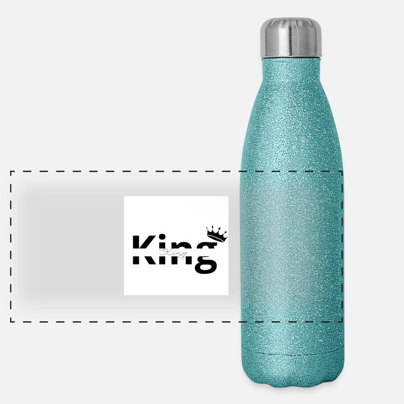 Sweat-shirt King Gourde isotherme panoramique pailletée 500 ml