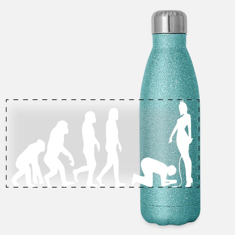 Evolution Mann Panorama Glitzer Isolierflasche 500 ml