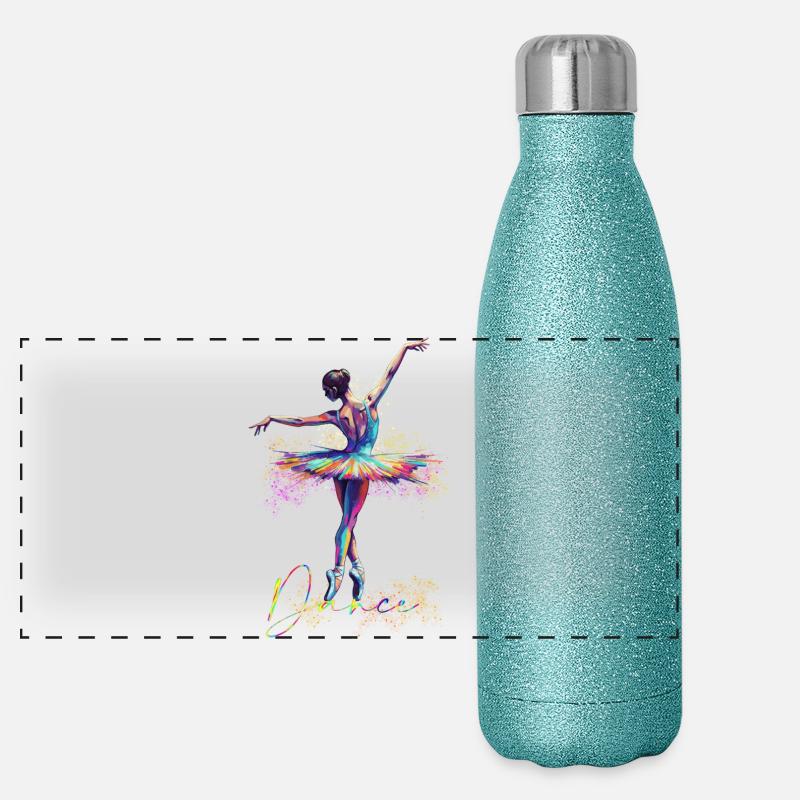 Danseur Gourde isotherme panoramique pailletée 500 ml