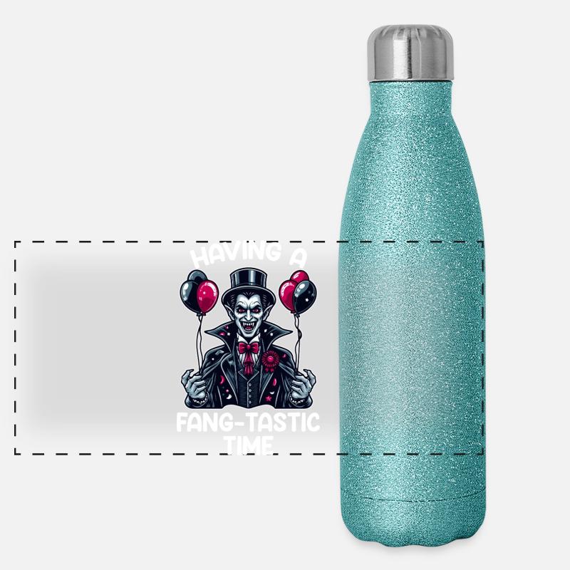 Vampire Cirque Fang-tastic Gourde isotherme panoramique pailletée 500 ml