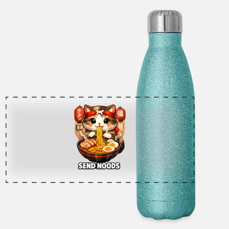 Ramen Gourde isotherme panoramique pailletée 500 ml