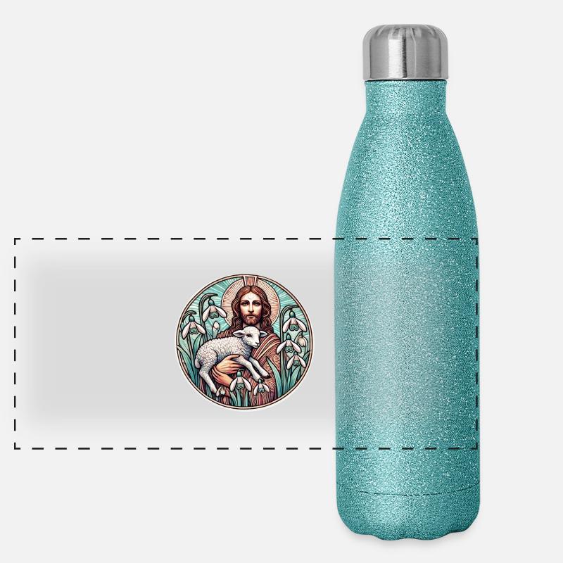 Berger de la paix Gourde isotherme panoramique pailletée 500 ml