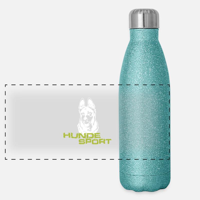 Hundesport Panorama Glitzer Isolierflasche 500 ml