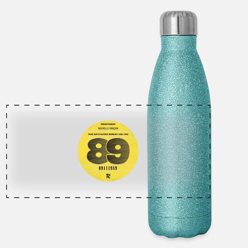 Vignette automobile 1989 Gourde isotherme panoramique pailletée 500 ml