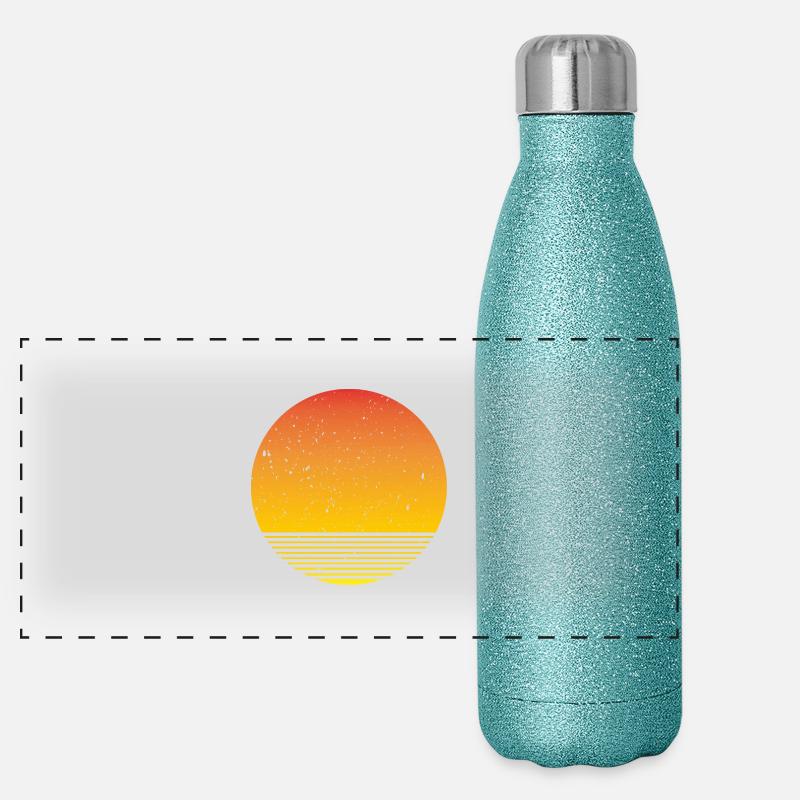 Sunshine Panoramic Glitter Thermal Bottle 500 ml