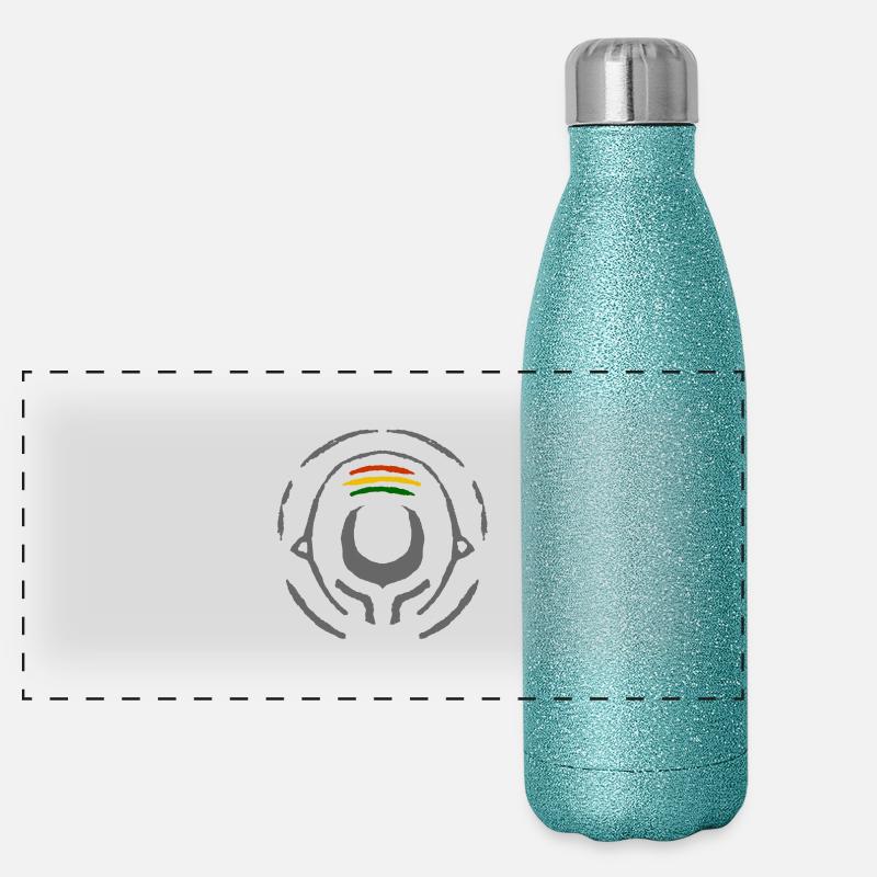 Jah soul Panorama Glitzer Isolierflasche 500 ml