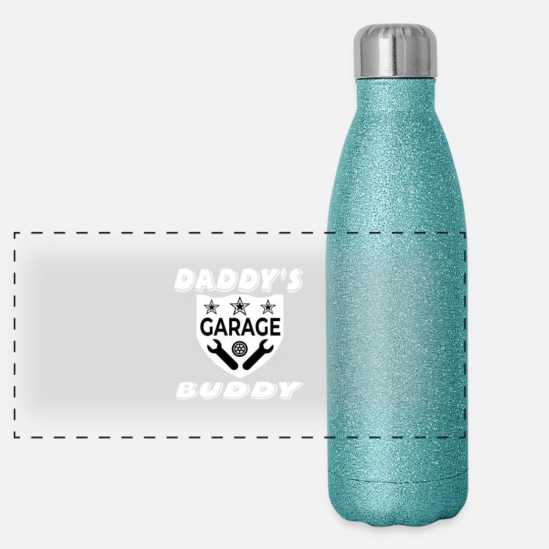 Garage Gourde isotherme panoramique pailletée 500 ml