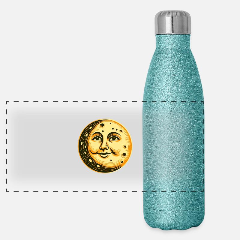 Lune Gourde isotherme panoramique pailletée 500 ml