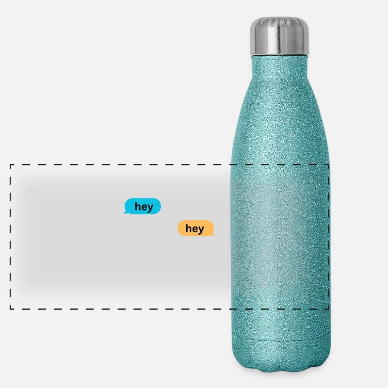 Hey Panorama Glitzer Isolierflasche 500 ml