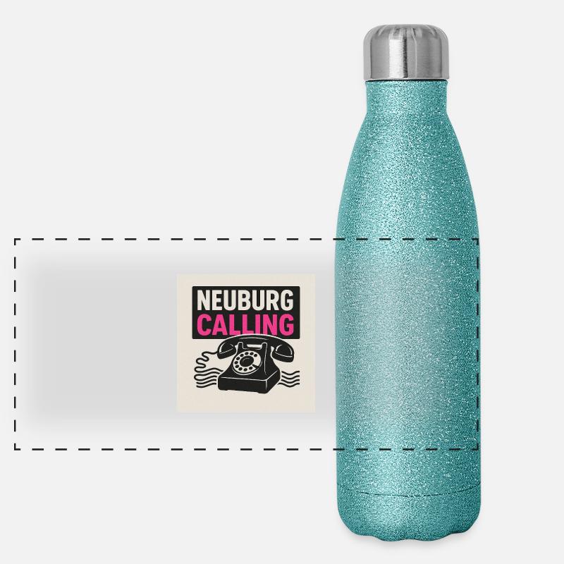 Neuburg is calling Panorama Glitzer Isolierflasche 500 ml