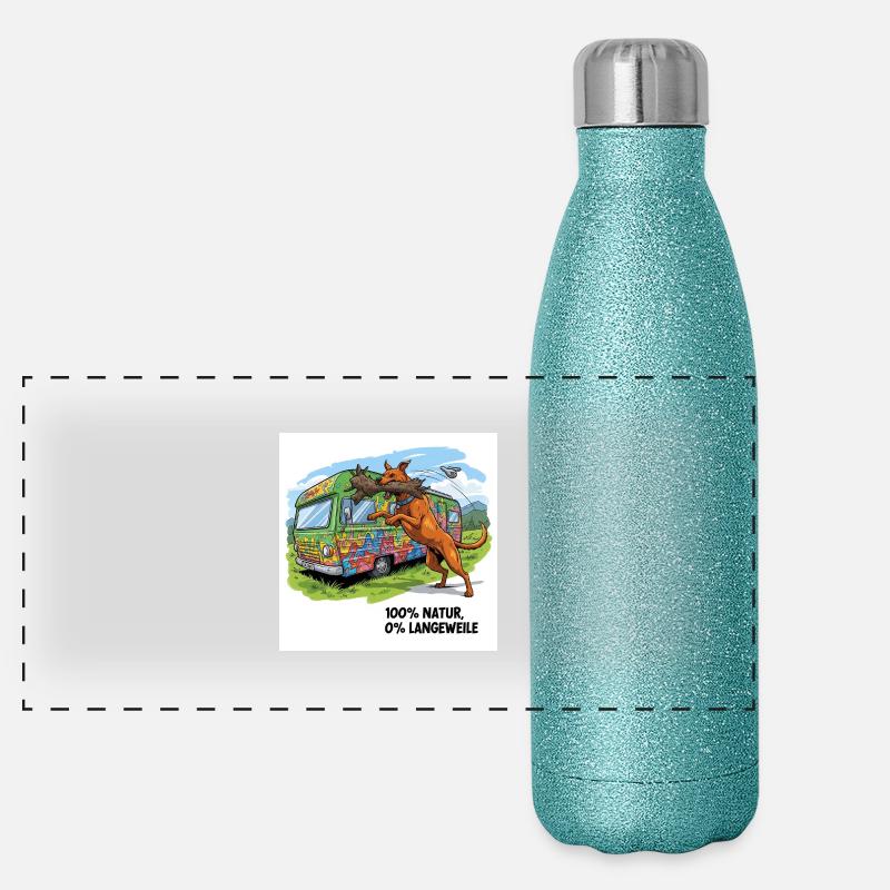 Découvrez notre chemise Camperliebe 50+ de haute qualité Gourde isotherme panoramique pailletée 500 ml