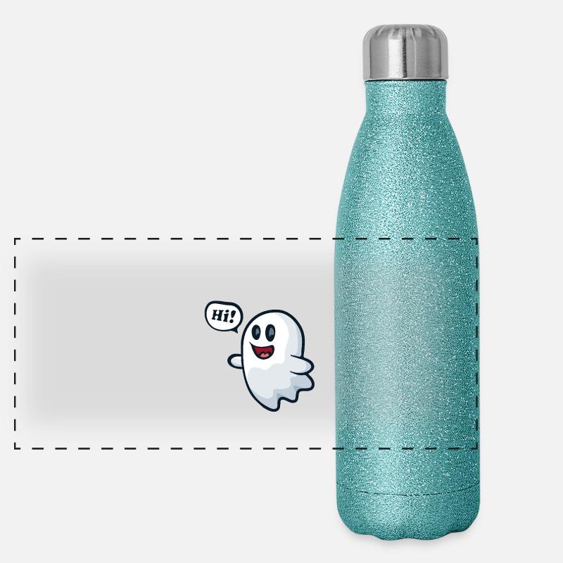 Hallo Geist! Panorama Glitzer Isolierflasche 500 ml
