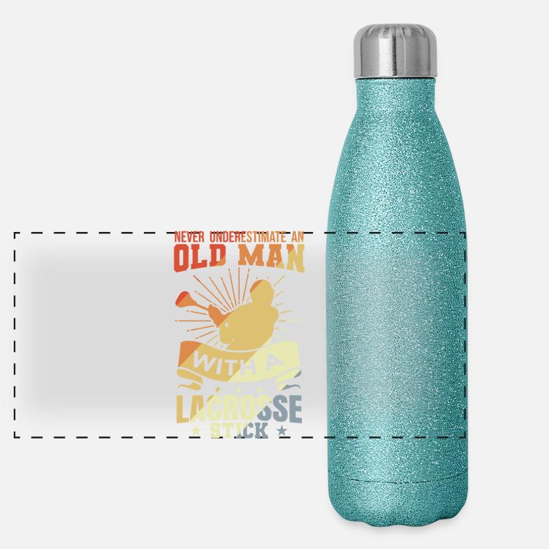 Grand-père de crosse Gourde isotherme panoramique pailletée 500 ml